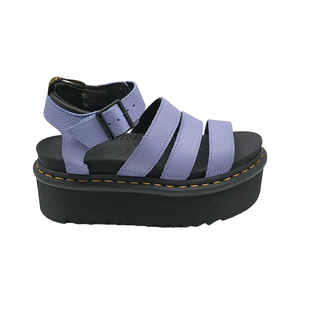 Dr. Martens Womens Blaire Pisa Strap Platform Leather Sandals Size 6